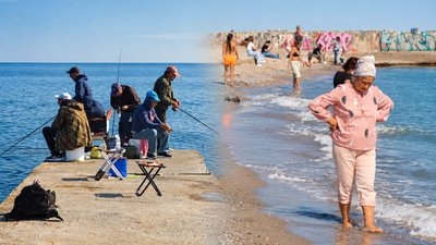 Оксамитовий сезон, Чорне море, Ланжерон, пляж, Одеса