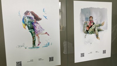 В Одесі відкрилась виставка робіт херсонської художниці, присвячена захисникам України В Одесі відкрилась виставка робіт херсонської художниці, присвячена захисникам України