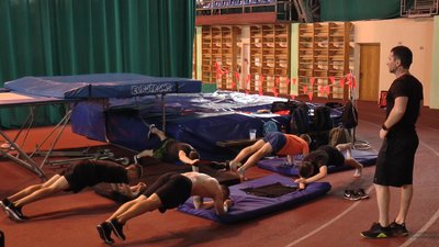 Вперше після карантину. Як у Франківську тренуються олімпійські чемпіони Вперше після карантину. Як у Франківську тренуються олімпійські чемпіони