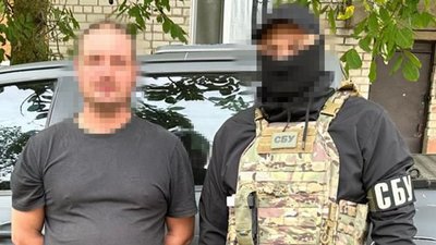 Херсонщина, СБУ, охоронець катівні РФ, окупація