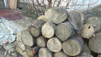 Дрова жителя села Долина, Донецька область Дрова жителя села Долина, Донецька область