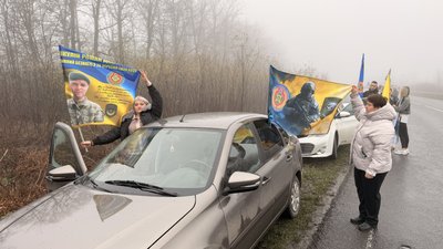 Автопробіг "Колона сердець", Подільськ, Одещина