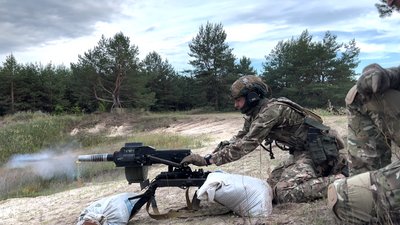 Тернопільські бійці ДУК ПС проходять бойове залагодження. Репортаж Тернопільські бійці ДУК ПС проходять бойове залагодження. Репортаж