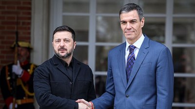 Педро Санчес, Володимир Зеленський