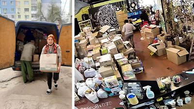 Зі шкіл та дитсадків – на Схід. Кропивничани передали українським військовим великодні подарунки Зі шкіл та дитсадків – на Схід. Кропивничани передали українським військовим великодні подарунки