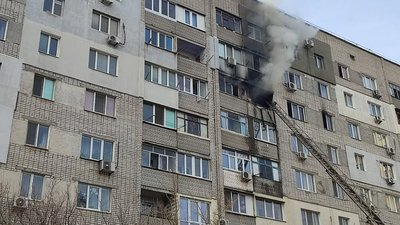 У Миколаєві сталася пожежа в багатоповерхівці