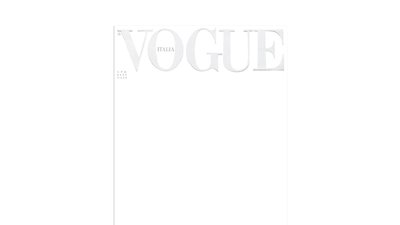 Квітневий номер Vogue в Італії вийде з порожньою обкладинкою