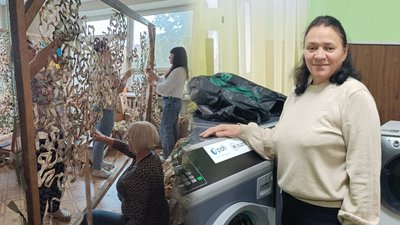 Армія відновлення на Чернігівщині: плела сітки і так знайшла роботу