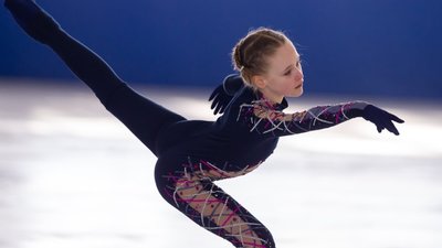 Спортсменка з Дніпра Олівія Жеребко стала призеркою міжнародного турніру з фігурного катання