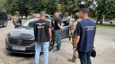 Затримали киянина на Хмельниччині