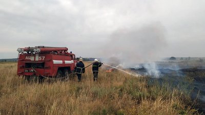 На Дніпропетровщині в природних екосистемах виникло 64 пожежі на загальній площі 45 га На Дніпропетровщині в природних екосистемах виникло 64 пожежі на загальній площі 45 га