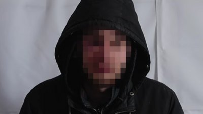Російський полонений у Куп'янську