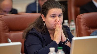 Оксана Маркарова під час засідання уряду, архівне фото Оксана Маркарова під час засідання уряду, архівне фото