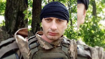 Загиблий Василь Коваль із села Кормань