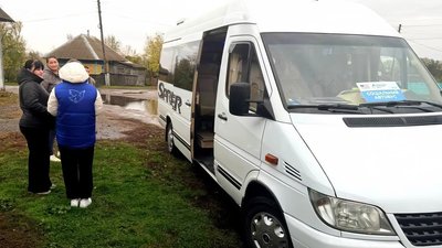 Безплатний автобус на Чернігівщині до Ічні, допомога від «Проліска»: п'ять сіл