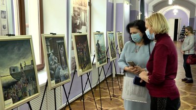 Депортація німців у живописі. У Херсонському обласному краєзнавчому музеї - нова експозиція Депортація німців у живописі. У Херсонському обласному краєзнавчому музеї - нова експозиція