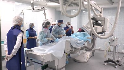 На Житомирщині у Коростенській лікарні зробили першу операцію зі стентування коронарних судин серця