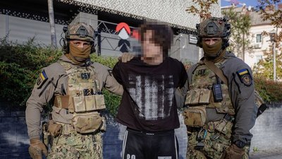 Затримання 18-річного одесита за держзраду