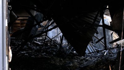 Пожежа на складі Пожежа на складі
