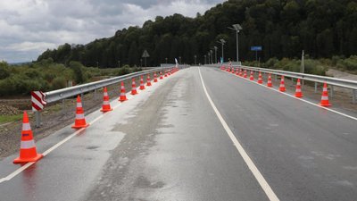 На Львівщині у селі Крушельниця відкрили відремонтований міст На Львівщині у селі Крушельниця відкрили відремонтований міст