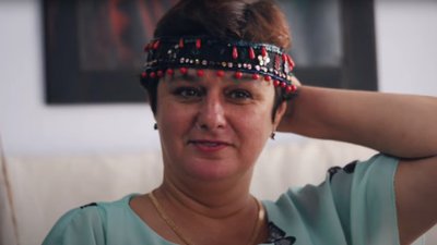 Галина Огородник на своє весілля теж одягала чільце Галина Огородник на своє весілля теж одягала чільце