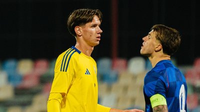 Богдан Попов у складі молодіжної збірної України U21