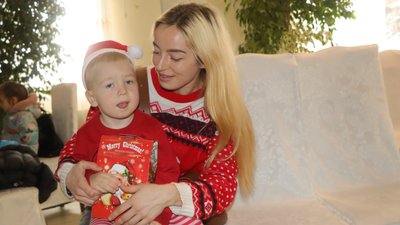 В Охтирці для дітей вразливих категорій провели свято Миколая В Охтирці для дітей вразливих категорій провели свято Миколая