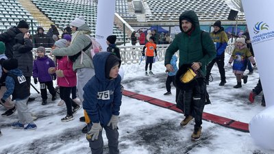 У Полтаві відбувся забіг "Winter Run"