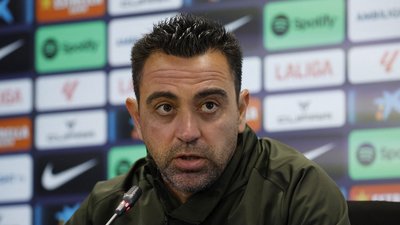 Хаві Ернандес, головний тренер "Барселони" до завершення сезону 2023/24.