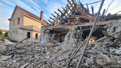 Херсонщина, обстріли, жовтень 2025, будинок, Чорнобаївка