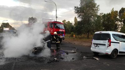 Через ДТП з мотоциклом у Павлограді загинула людина, ще одна отримала травми