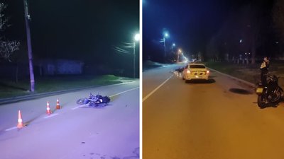 У Золотоноші 13 квітня сталася ДТП: зіткнулися два неповнолітніх мотоциклісти