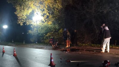 На Черкащині неповнолітній водій мотоцикла збив двох пішоходів