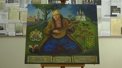У Чернігові посвятили в козаки прем'єр-міністра Великої Британії Бориса Джонсона