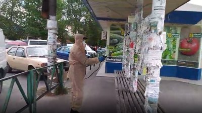На Херсонщині за час карантину продезінфікували майже 7 тисяч об'єктів соцсфери