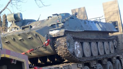 У Срібному продовжують відправляти російську техніку ЗСУ