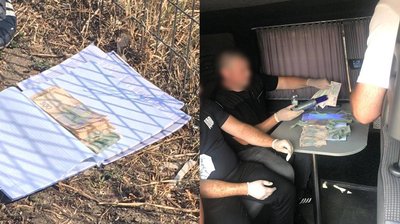В Одеській області поліцейського затримали на хабарі в 1500 доларів В Одеській області поліцейського затримали на хабарі в 1500 доларів
