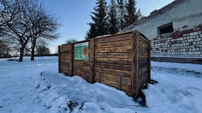 У Чернівцях встановили компостер для переробки органічних відходів у добриво У Чернівцях встановили компостер для переробки органічних відходів у добриво