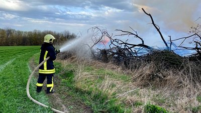 На Черкащині за добу 2 квітня сталися десять пожеж На Черкащині за добу 2 квітня сталися десять пожеж