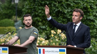 Макрон погодив пропозицію МАГАТЕ направити місію на Запорізьку АЕС