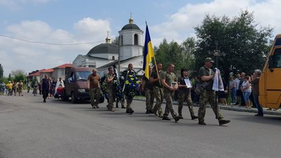 У Дружбі на Сумщині попрощалися з військовим Миколою Гончаренком