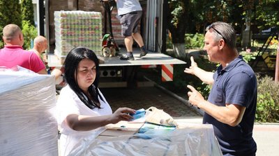 На Закарпаття доправили гуманітарну допомогу зі Словаччини