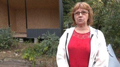 Ольга Тихоход, мешканка будинку на вулиці Слівенській у Тернополі Ольга Тихоход, мешканка будинку на вулиці Слівенській у Тернополі
