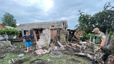 Поліція Харківщини 25 червня зафіксувала пошкодження ще понад 50 будівель внаслідок обстрілів РФ
