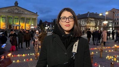 Оксана Шуфліта, листопад 2023, Тернопіль Оксана Шуфліта, листопад 2023, Тернопіль