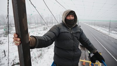 Олександр Савич, робітник підрядної організації