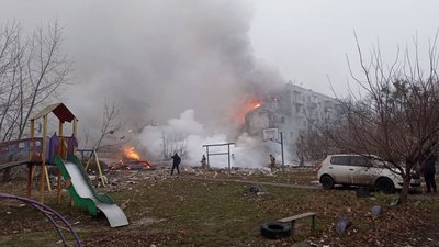 1 лютого армія РФ обстріляла житловий будинок у Полтаві