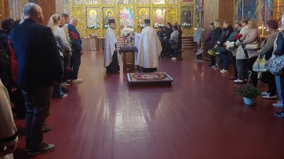У Житомирі провели в останню путь військовослужбовця Леоніда Мельника У Житомирі провели в останню путь військовослужбовця Леоніда Мельника