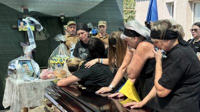 Прощання з бійцем «Червоної калини»
