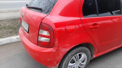 2.69 проміле: нетвереза водійка таксі спричинила ДТП в Ужгороді. Травмованих немає
